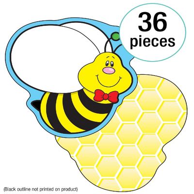 Carson Dellosa Bumble Bee Cutouts for Bulletin Boards, Bee Bulletin Board Cutouts, Elementary Honey Bee Classroom Cutouts, Spring Classroom Decor (36 pc) Image 2