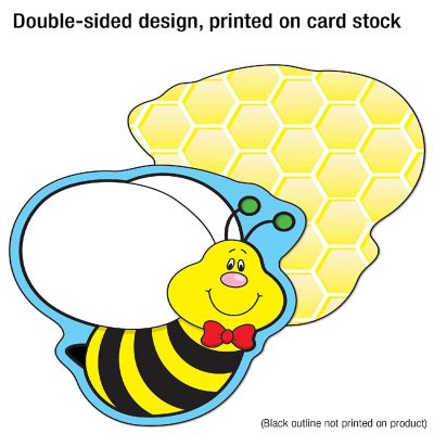 Carson Dellosa Bumble Bee Cutouts for Bulletin Boards, Bee Bulletin Board Cutouts, Elementary Honey Bee Classroom Cutouts, Spring Classroom Decor (36 pc) Image 3
