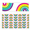 Carson Dellosa Education Kind Vibes Rainbows Straight Borders, 36 Feet Per Pack, 6 Packs Image 1