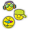 Carson Dellosa Education Kind Vibes Smiley Faces Cut-Outs, 36 Per Pack, 3 Packs Image 1