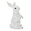 Carved Bunny (Set Of 2) 6"H, 7.5"H Resin Image 1