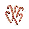Carved Wood Candy Cane Ornaments - 6 Pc. Image 1