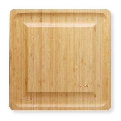 Casafield Bamboo Cheese Board and Knife Gift Set, Charcuterie Tray Wood Cutting Board Image 2