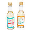 Celebrate Mini Wine Bottle Labels - 12 Pc. Image 1
