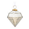 Champagne Crackle Glass Ornament (Set Of 6) 4.25"H Image 3