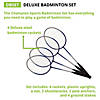 Champion Sports Deluxe Badminton Set Image 1