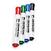 Charles Leonard Barrel Style Dry Erase Markers, Assorted Colors, Chisel Tip, 4 Per Pack, 12 Packs Image 3