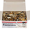 Charles Leonard Brass-Plated Paper Fasteners, 1", 100 Per Box, 10 Boxes Image 2