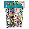 Charles Leonard Creative Arts Wiggle Eyes Classpack, Assorted Sizes & Colors, Pack of 500 Image 1