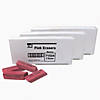 Charles Leonard Medium Natural Rubber Pink Wedge Eraser, 24 Per Pack, 3 Packs Image 1