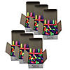 Charles Leonard Pencil Eraser Caps, Latex Free, Assorted Colors, 144 Per Box, 6 Boxes Image 1