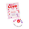 Charm Bracelet Valentine Exchanges with God&#8217;s Love Card for 12 Image 2