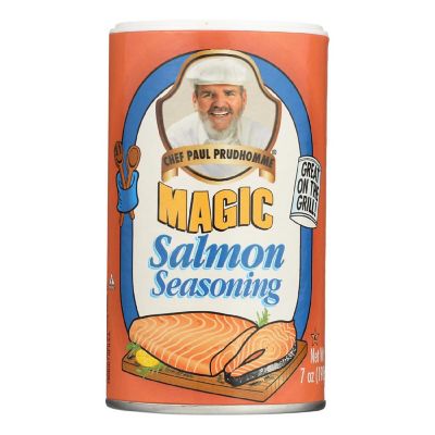 Chef Paul Prudhomme Magic Salmon Seasoning  - Case of 6 - 7 OZ Image 1