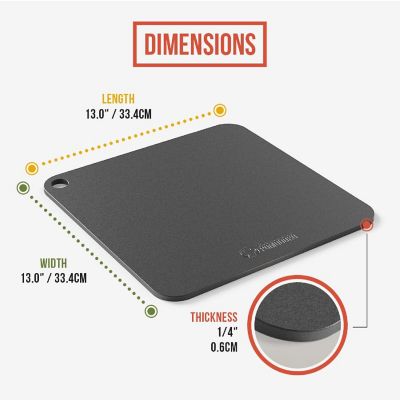 Chef Pomodoro - 13 x 13 x &#188;" Pizza Steel for Oven or BBQ Grill, High Quality and Durable Carbon Steel, 12 Image 1