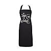 Chef Printed Apron, One Size Fits Most, Cook For Wine, 1 Piece Image 1