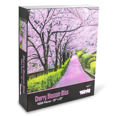 Cherry Blossom Bliss Tokyo Japan Puzzle  1000 Piece Jigsaw Puzzle Image 1