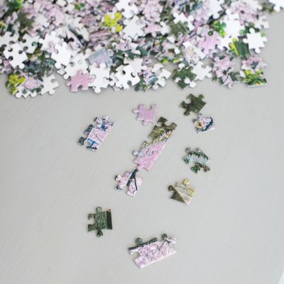 Cherry Blossom Bliss Tokyo Japan Puzzle  1000 Piece Jigsaw Puzzle Image 3