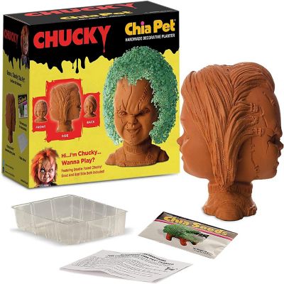Childs Play Chucky Chia Pet Decorative Pottery Planter Image 3