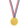 Christian Athlete Plastic Medals - 12 Pc. Image 2