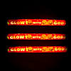 Christian Pumpkin Foam Tubes with Glow Sticks - 6 Pc. Image 1
