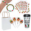 Christmas Craft & Gift Bag Kit for 12 Image 1