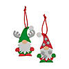 Christmas Gnome Ornament Craft Kit - Makes 12 Image 1