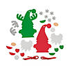 Christmas Gnome Ornament Craft Kit - Makes 12 Image 1