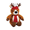 Christmas Hat & Scarf Stuffed Reindeer Image 1