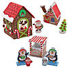 Christmas North Pole Village Craft Kit Assortment - Makes 36 Image 1