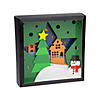 Christmas Outdoor Scene Paper Layering Craft Kit - Makes 3 Image 1