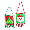 Christmas Pony Bead Banner Craft Kit - Makes 6 Image 1