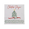 Christmas Prayer Cross Bracelets with Card - 12 Pc. Image 1