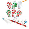 Christmas Stationery Notepad & Pencil Handout Kit for 24 Image 1