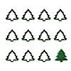 Christmas Tree 3.5" Cookie Cutters Image 1