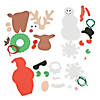 Christmas Tree Ornament Craft Kit - Makes 12 Image 1