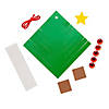 Christmas Tree Ornament Paper Folding Craft Kit - Makes 12 Image 1