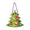 Christmas Tree with Elves Craft Kit - Makes 12 Image 1