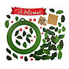 Christmas Welcome Wreath Craft Kit - Makes 1 Image 1