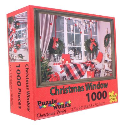 Christmas Window 1000 Piece Jigsaw Puzzle Image 2