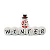 Classic Snowman Winter Tabletop Decoration Image 1