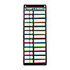 Classroom Scheduling Pocket Chart - 28 Pc. Image 1