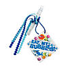 Clear Bubble Tube with Eat My Bubbles Card Craft Kit - Makes 24 Image 1