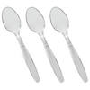 Clear Plastic Disposable Spoons (600 Spoons) Image 1