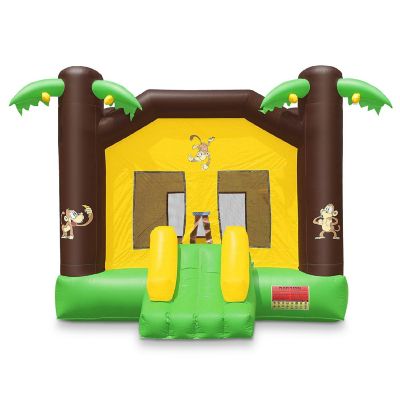 Cloud 9 17' x 13' Commercial Jungle Bounce House - 100% PVC Bouncer - Inflatable Only Image 1