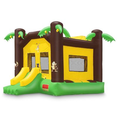 Cloud 9 17' x 13' Commercial Jungle Bounce House - 100% PVC Bouncer - Inflatable Only Image 2