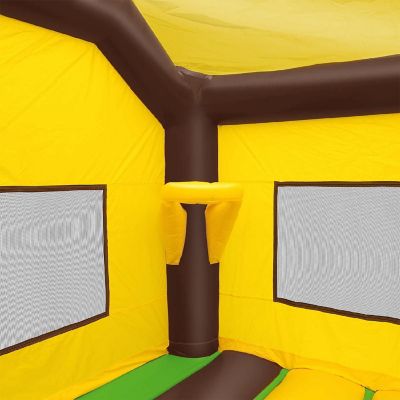 Cloud 9 17' x 13' Commercial Jungle Bounce House w Blower - 100% PVC Inflatable Bouncer Image 3