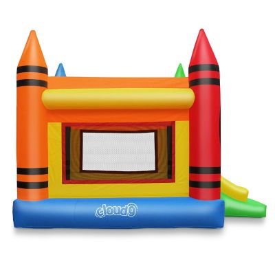 Cloud 9 Crayon Theme Bounce House Jumper Castle Bouncer Inflatable Only Image 2