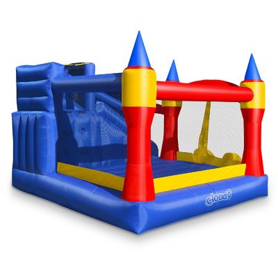 Cloud 9 Royal Slide Bounce House Slide Jump Bouncer Inflatable with Blower Image 2