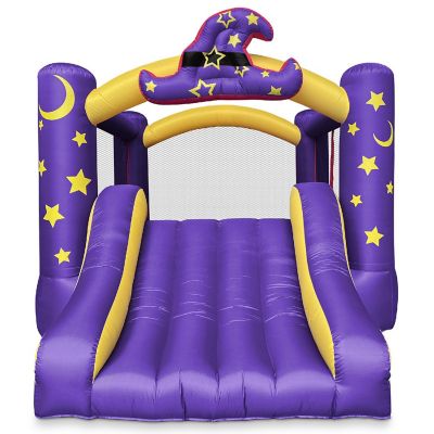 Cloud 9 Wizard Bounce House with Slide and Blower, Inflatable Bouncer for Kids Image 2