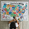 Color & Find Map Posters: USA and World Image 1